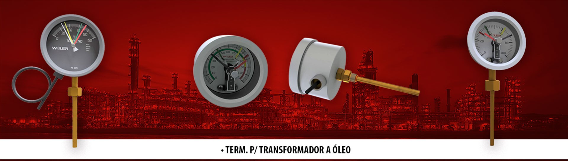 TERMÔMETRO PARA TRANSFORMADORES A ÓLEO